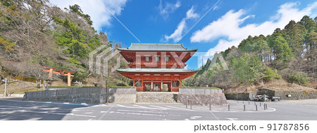 [Koyasan Daimon] (High-resolution version) Koyasan, Koya-cho, Ito-gun, Wakayama 91787856