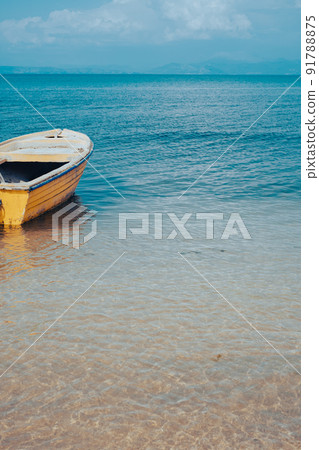 View Albanian beach Cape of rodon peaceful view View Albanian beach Cape of rodon peaceful view 91788875