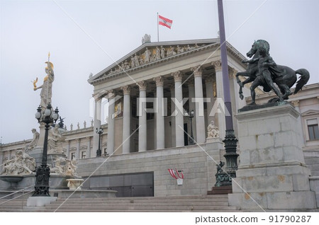 Historical Vienna skyline Historical Vienna skyline 91790287