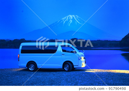 Mt. Fuji, Lake Shoji, Tategohama, Van Life 91790498