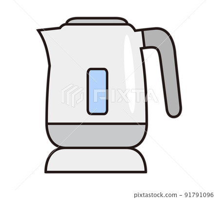 Illustration of electric kettle 91791096