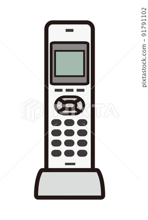 電話聽筒的插圖 91791102