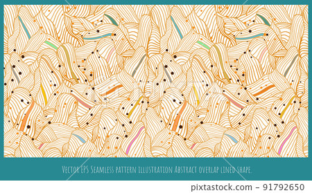 Seamless pattern japanese style mountain lined shapes. Seamless pattern japanese style mountain lined shapes. 91792650