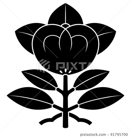 這是一個家族的徽章。它被稱為七葉橘。 91795700