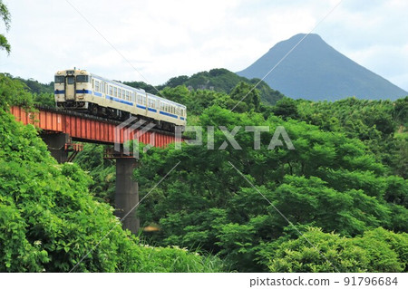 指宿卷崎線和開聞岳 91796684