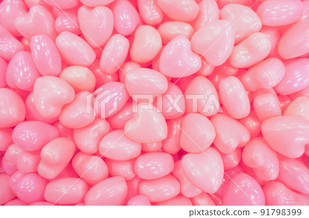 A large amount of puffy heart motifs A large amount of puffy heart motifs 91798399