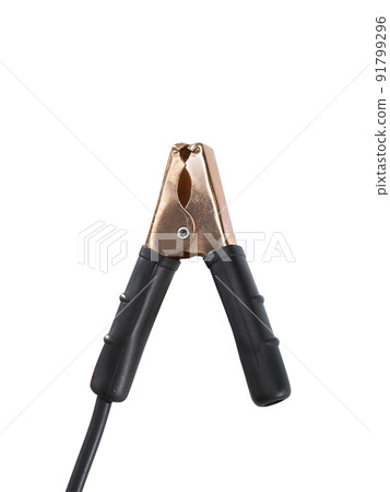 Jumper cable isolated on white background 91799296