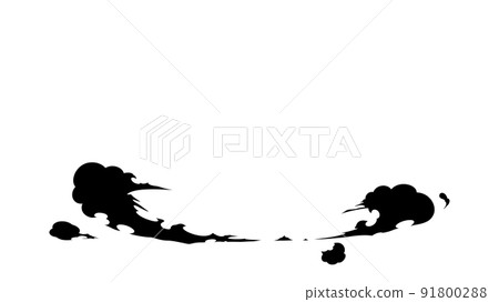 Landing smoke illustration_effect style_silhouette_16: 9 Landing smoke illustration_effect style_silhouette_16: 9 91800288