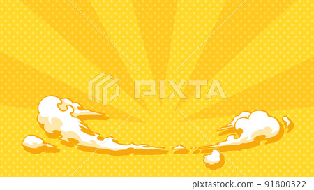 Landing smoke effect_American-style background_16: 9 Landing smoke effect_American-style background_16: 9 91800322