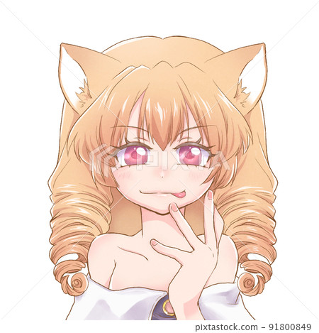 Cat ear ringlet 91800849