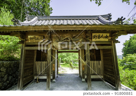 Saidoji Temple Niomon Niimi City, Okayama Prefecture 91800881
