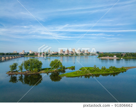 Harrisburg Capital and Susquehanna River Harrisburg Capital and Susquehanna River 91806662