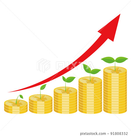 Investment management financial image material 91808332