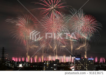 2022.07.06 [Tokyo SUGOI Fireworks] Tokyo Racecourse-Inspiring! Great fireworks ~ 91813671
