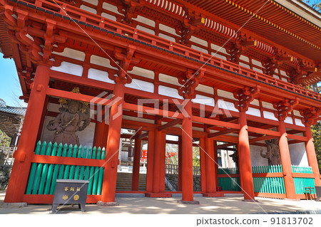 [高野山中城中門]和歌山縣伊東區高野町高野山 91813702