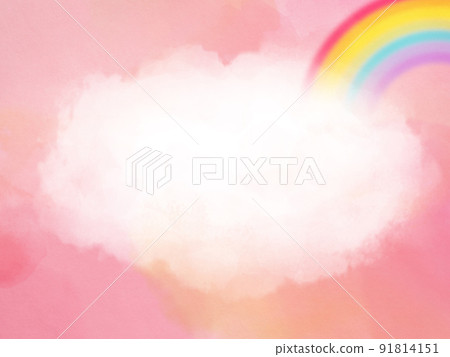 Cute sky material 91814151