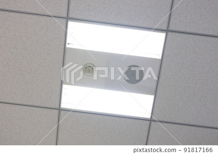 辦公室照明、揚聲器和探測器 辦公室照明、揚聲器和探測器 91817166