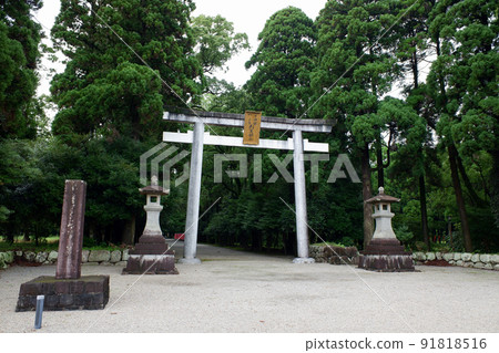 Miyazaki Prefecture Tsuno Shrine Torii Miyazaki Prefecture Tsuno Shrine Torii 91818516