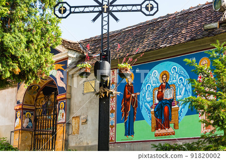 Biserica Sfâché in Brasov's old town in Transylvania, Romania Biserica Sfâché in Brasov's old town in Transylvania, Romania 91820002