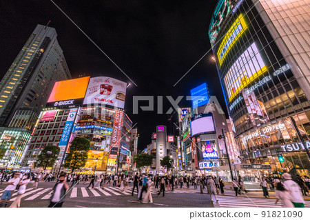 The 7th wave of Tokyo cityscape in Japan has arrived! BA.5 increase ... Over 50,000 people nationwide, over 8,000 people in Tokyo, Shibuya is a threatening person flow = July 8 91821090