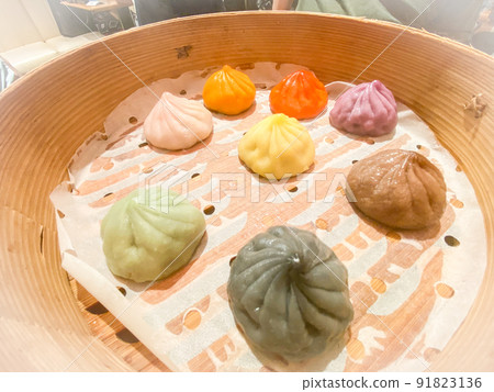 Chinese Shanghai specialty, eight-colored dumplings Chinese Shanghai specialty, eight-colored dumplings 91823136