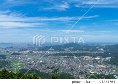 《Fukuoka Prefecture》 Scenery from Komenoyama Observatory / Komenoyama Observatory 91823764