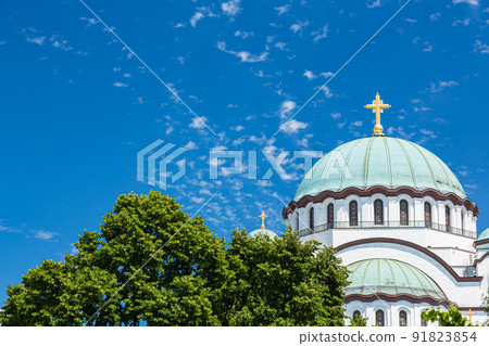 Saint Sava Temple in Belgrade, Serbia Saint Sava Temple in Belgrade, Serbia 91823854