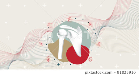 poster, knee, vector 91823910