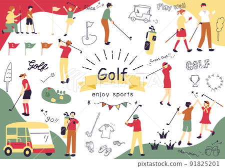 People who enjoy golf 91825201