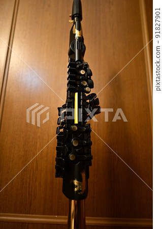 Up image of digital saxophone 91827901