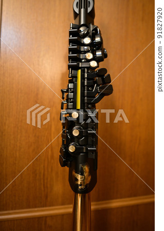 Up image of digital saxophone 91827920