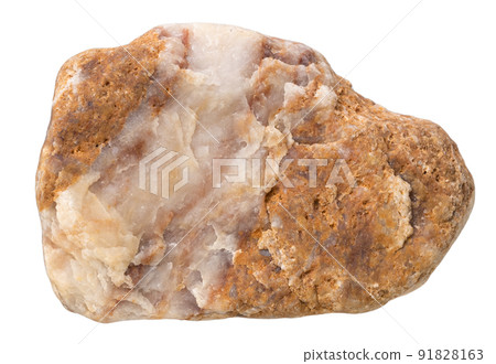 Stone  natural rock isolated on white with clipping can use for mock up,advertise 91828163