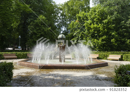 Kanuti Garden fountain in Tallinn, Estonia Kanuti Garden fountain in Tallinn, Estonia 91828352
