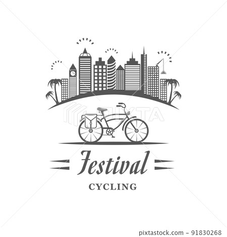 Cycling Festival Logotype. 91830268