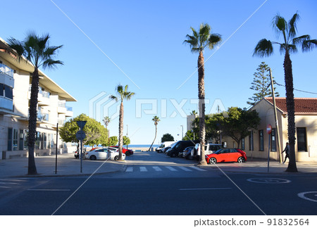 Brick house with palm trees in yard on street. Home with apartments at Alboraia Brick house with palm trees in yard on street. Home with apartments at Alboraia 91832564