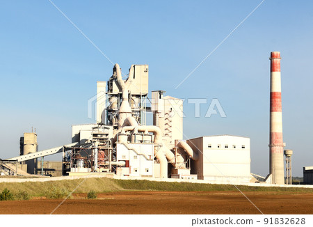 Cement industrial plant.  91832628