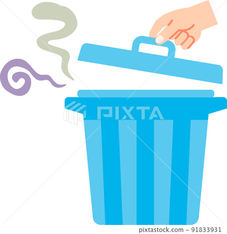 Garbage Bins / Rubbish Cans / Trash - Lid On / Lid Off Clip Art / Clipart