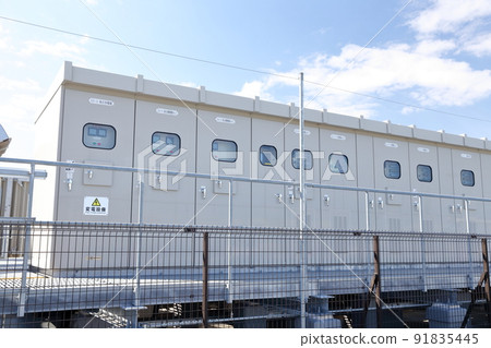 安裝在室外的商業設施變電站設備 91835445