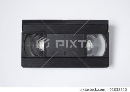 Videotape, VHS [white background] 91838830