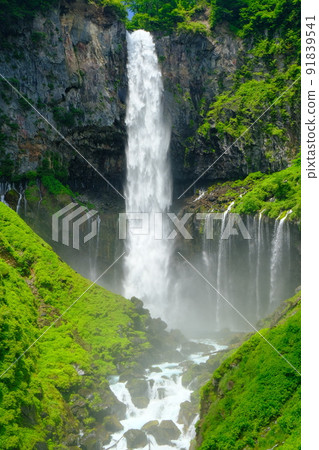 Nikko Kagen Waterfall View from Kegon Falls Tochigi Prefecture Nikko Kagen Waterfall View from Kegon Falls Tochigi Prefecture 91839541