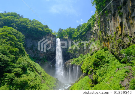 Nikko Kagen Waterfall View from Kegon Falls Tochigi Prefecture Nikko Kagen Waterfall View from Kegon Falls Tochigi Prefecture 91839543