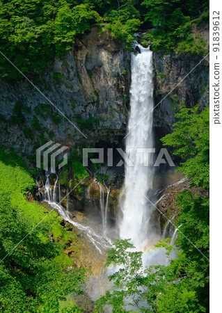 Nikko Kagen Waterfall View from the Observatory Tochigi Prefecture 91839612