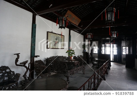 Suzhou Gardens of Suzhou Canglang Pavilion 91839788