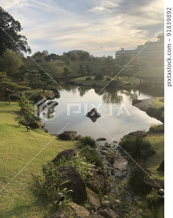 石川縣金澤市玉泉院丸庭園 石川縣金澤市玉泉院丸庭園 91839892