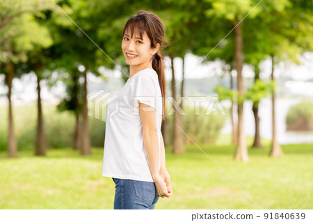 Beautiful Japanese women 91840639