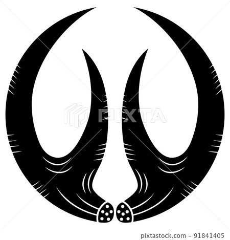 It is a family crest. It is called a strange hugging angle. 91841405