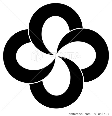 It is a family crest. It is called Kakumanji. It is a family crest. It is called Kakumanji. 91841407