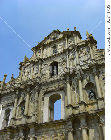 Macau Ruins: Ruins of St. Paul's Cathedral Macau Ruins: Ruins of St. Paul's Cathedral 91841735