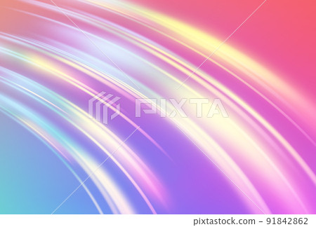 Shining magic background with fire effect. Refraction elements. 91842862