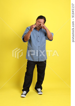 Adult Asian Man Adult Asian Man 91845137